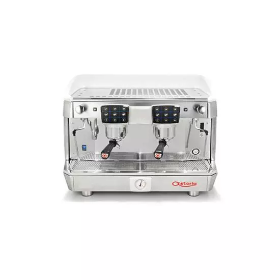 ماكينة اسبريسو كور 600 2 مجموعة – لون أبيض من أستوريا