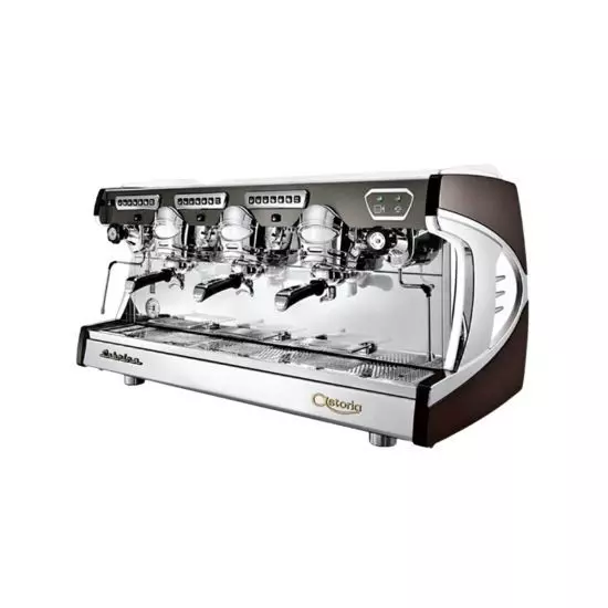 ماكينة اسبريسو سابرينا الأوتوماتيكية - 3 مجموعة من أستوريا - بني