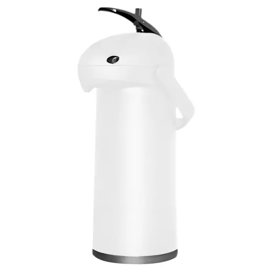 حافظة مشروبات معزولة بالتفريغ من الفولاذ المقاوم للصدأ 1.9 لتر - لون أبيض من بيوكيت