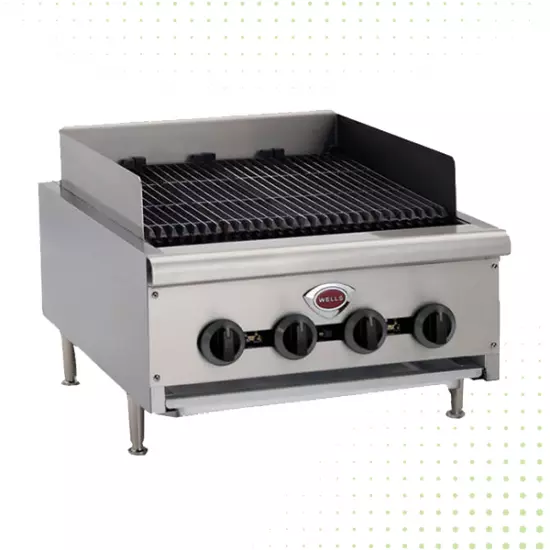 شواية غاز من الفولاذ المقاوم للصدأ – 36 إنش من ستار