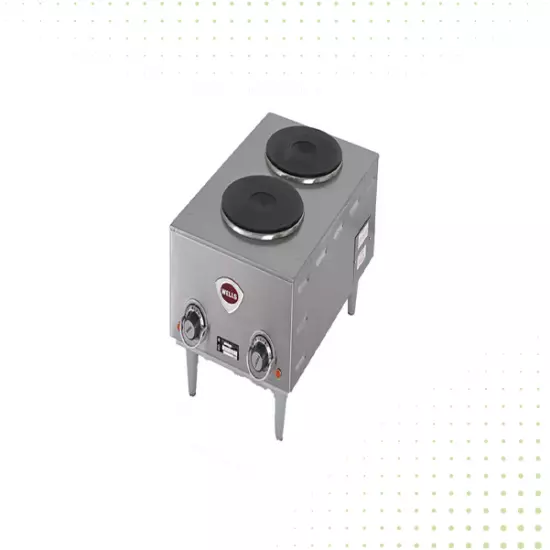 موقد كهربائي من الفولاذ المقاوم للصدأ – سخانين من ستار - الصورة 3