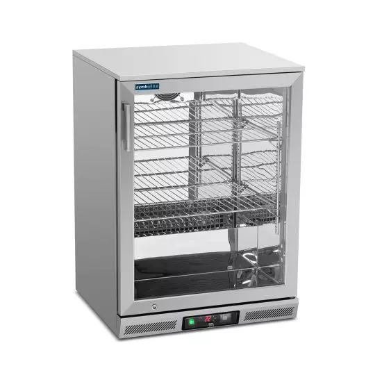 ثلاجة  توضع تحت الطاولة بباب زجاجي واحد سعة 150 لتر من بيوكيت