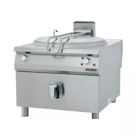 قدر طهي من الفولاذ المقاوم للصدأ – 250 لتر من أوزتي