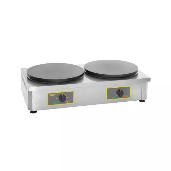 صانعة كريب مزدوجة توضع على الأسطح – 86سم من رولر غريل