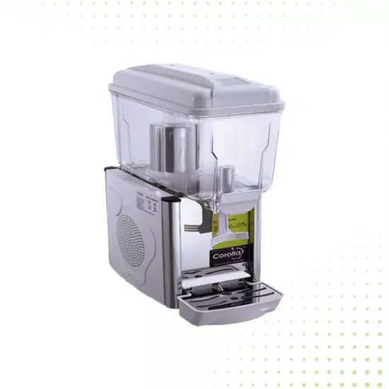 موزعة عصير – وعاء واحد سعة 12 لتر من بيوكيت - رمادي