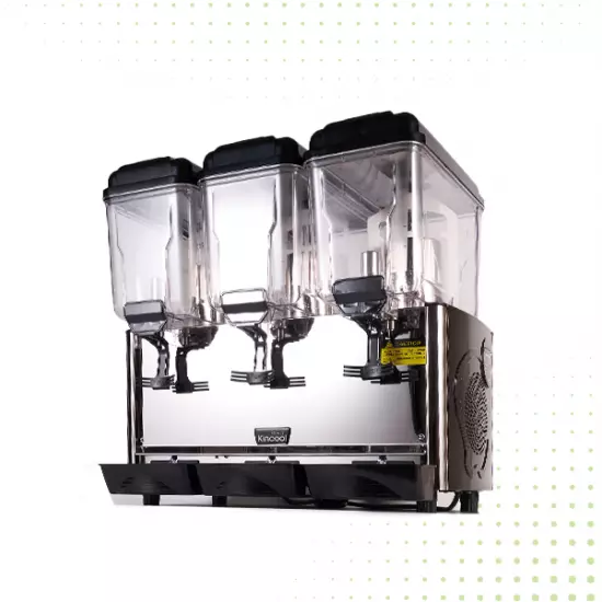 موزعة مشروبات باردة – 3 وعاء واحد سعة 12 لتر للوعاء من بيوكيت