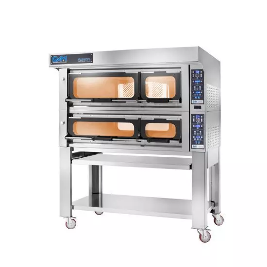 فرن كهربائي احترافي (النسخة العادية) – 2 طابق وجزء سفلي للتخزين من جام