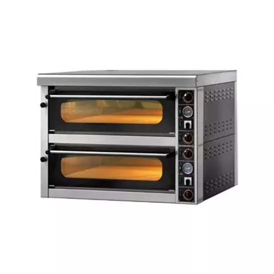 فرن كهربائي تجاري من الفولاذ المقاوم للصدأ – 2 دور من جام