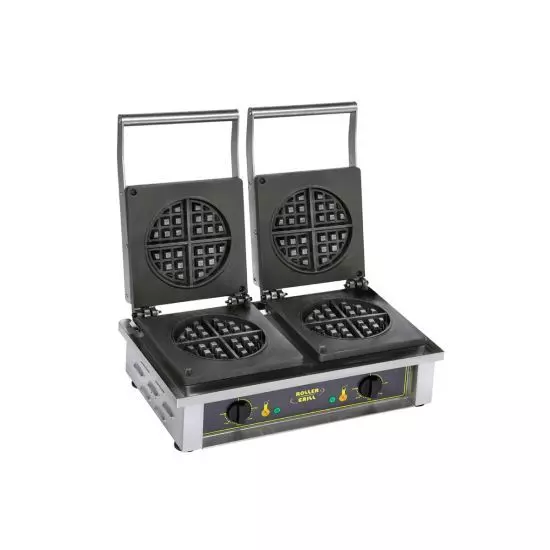 صانعة وافل دائرية مزدوجة توضع على الأسطح – 58سم من رولر غريل