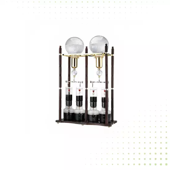 أداة صناعة القهوة الباردة بالتقطير – 60 كوب من تيامو – بني