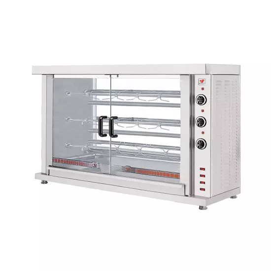 شواية دجاج تعمل بالكهرباء – 3 سيخ (15 حبة دجاج تقريبًا) من نورث