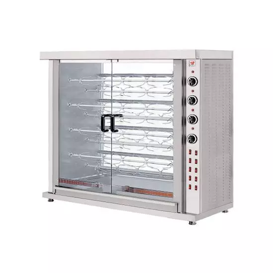 شواية دجاج تعمل بالكهرباء – 9 سيخ (45 حبة دجاج تقريبًا) من نورث