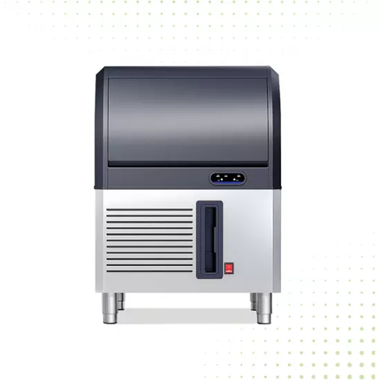 صانعة مكعبات الثلج – 40 كجم من بيوكيت - فضي