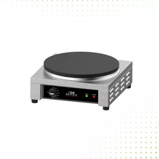 شواية كريب كهربائية مربعة من الفولاذ المقاوم للصدأ - 1 عين من ماي فير