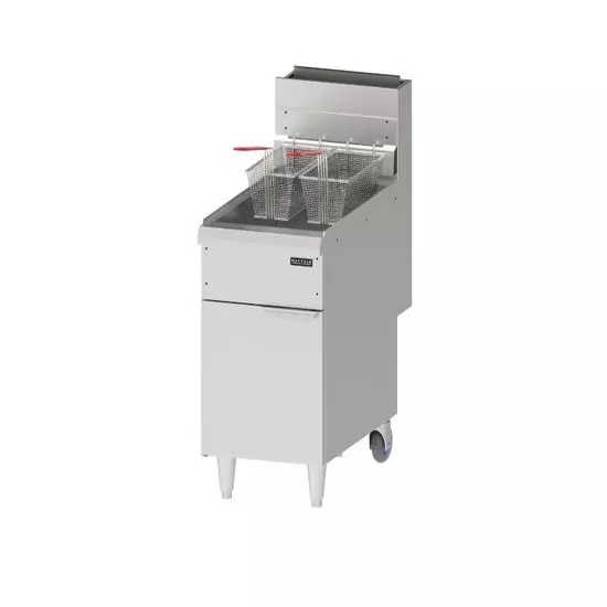 مقلاة غاز من الفولاذ المقاوم للصدأ وعاء واحد – 28 لتر من ماي فير