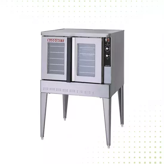 فرن حراري كهربائي بالحجم الكامل من الفولاذ المقاوم للصدأ - 5 أرفف من بلودجت